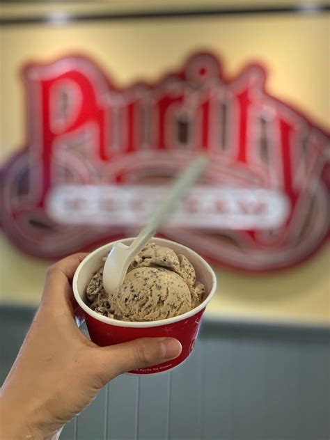 Purity ice cream ithaca - Open daily 11am-9pm. All ice cream produced on the premises. Forty flavors. Indoor and outdoor seating available. Since 1936.